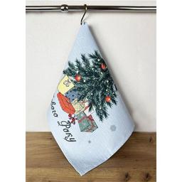 Полотенце Прованс вафельное Елочка 45х60 см (4823093452510)