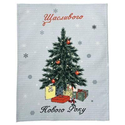 Полотенце Прованс вафельное Елочка 45х60 см (4823093452510)