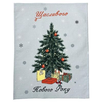 Рушник Прованс вафельний Ялинка 45х60 см (4823093452510)