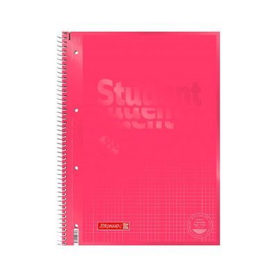 Зошит Brunnen Коледж-блок А4 Premium у клітинку 80 аркушів Tulip (10-679 28 125)