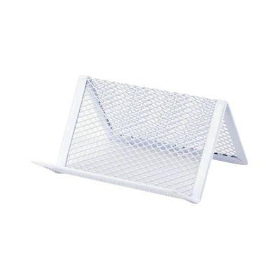 Підставка для візиток Axent металева 95x80x60 мм біла (2114-21-A)