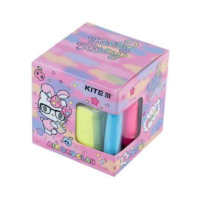Пластилин Kite Hello Kitty воздушный (12 цветов.+формочка) (HK23-135)