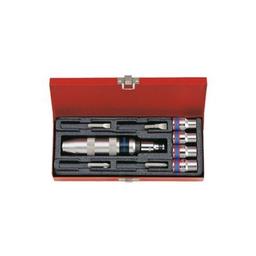 Викрутка KING TONY ударна 1/2" з бітами 10 шт (4505MR)