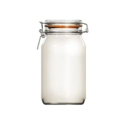 Банка Uniglass скляна з бугельною застібкою 1000 мл (22506)