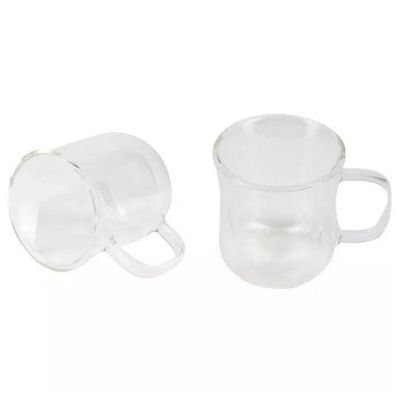 Набір чашок Bergner Coffee & Tea lovers 230 мл 2 шт (BG-20115-MM)