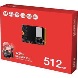 Накопитель SSD M.2 2230 512GB GAMMIX S55 ADATA (SGAMMIXS55-512G-C)