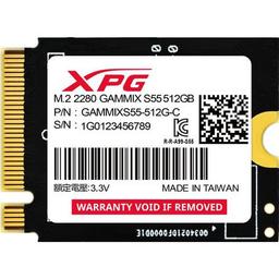 Накопитель SSD M.2 2230 512GB GAMMIX S55 ADATA (SGAMMIXS55-512G-C)