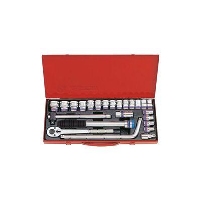 Набір інструментів KING TONY 1/2" 24 шт. 12-гранних (4033MR)