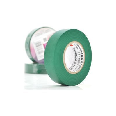 Ізоляційна стрічка 3M 0.15мм x 18мм x 20м Green, от -10°С до +80°С (0,15мм*18мм*20м_G)