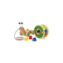 Каталка Hape дерев'яна Равлик (E0349)