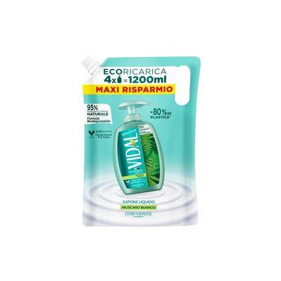 Жидкое мыло Vidal Белый мускус дой-пак 1.2 л (8008970056173)