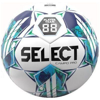 Мяч футбольный Select FB Campo PRO v23 біло-зелений Уні 5 (5703543312948)