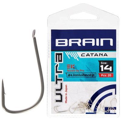 Гачок Brain fishing Ultra Catana 14 (20шт/уп) (1858.52.37)