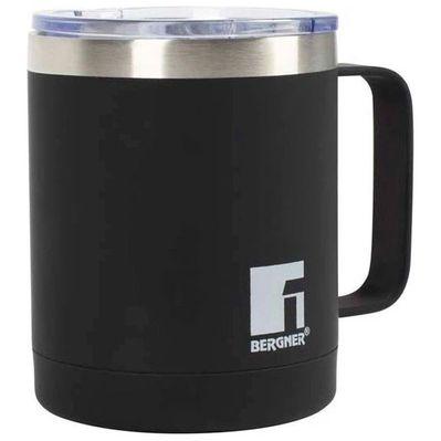Термокружка Bergner Coffee & tea lovers 350 мл Black (BG-37788-BK)