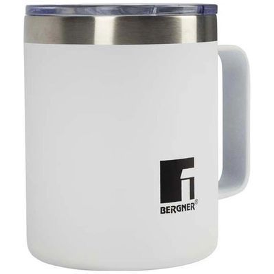 Термокружка Bergner Coffee & tea lovers 350 мл White (BG-37788-WH)