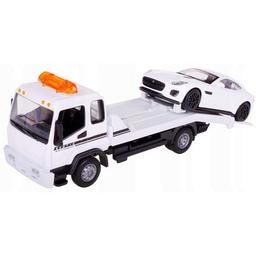 Спецтехника Bburago Эвакуатор с автомоделью Jaguar F-Type R Dynamic V6 (18-31419)