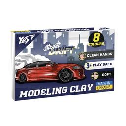 Пластилин Yes Drift King 8 цветов 160 г (540660)