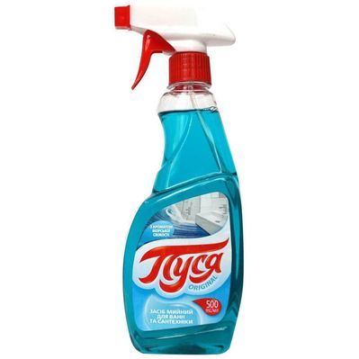 Спрей для чищення ванн Пуся Морська свіжость 500 мл (4820096032473)