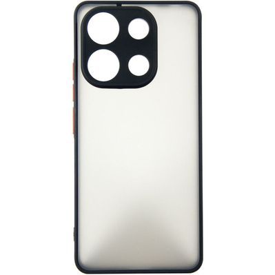 Чохол до мобільного телефона Dengos Matte Xiaomi Redmi Note 13 4G (black) (DG-TPU-MATT-140)
