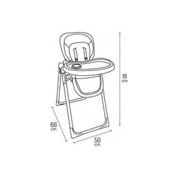 Стульчик для кормления MoMi GOJO Black (KRKA00029)