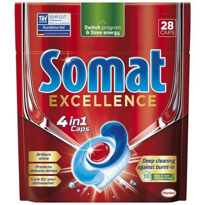 Таблетки для посудомийних машин Somat Excellence 28 шт. (9000101576139)