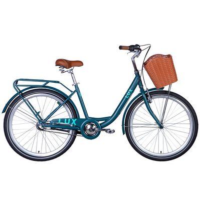 Велосипед Dorozhnik LUX планет. 26" 17" ST 2024 Смарагдовий (OPS-D-26-254)