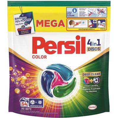 Капсули для прання Persil 4in1 Discs Color Deep Clean 54 шт. (9000101801293)