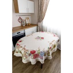 Скатерть Прованс oval гобеленовая Гуси 135х180 см (034177)