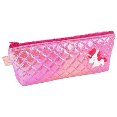 Пенал Cool For School перламутровий 1 відділення рожевий (CF87059)