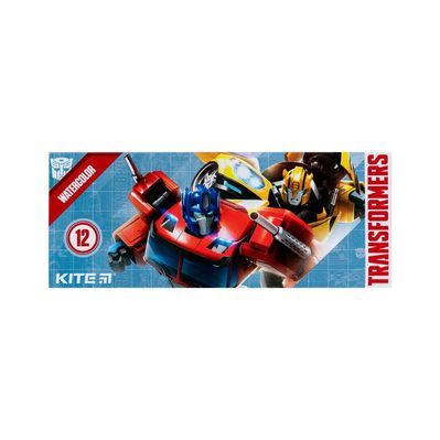 Акварельні фарби Kite Transformers, 12 кольорів (TF23-041)