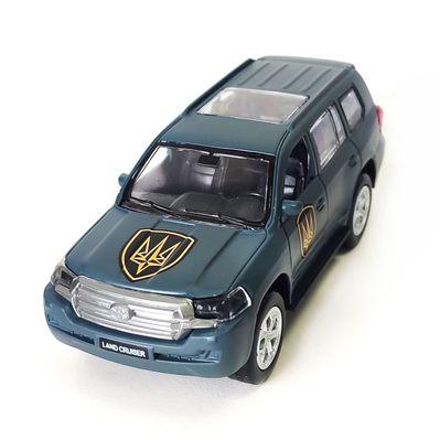 Машина Techno Drive серии Шевроны Героев - Toyota Land Сruiser - Рубеж (KM6010)