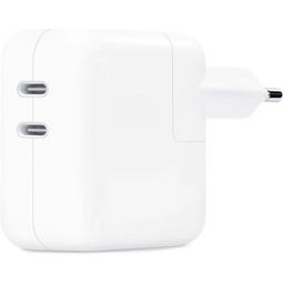 Зарядний пристрій Apple 35W Dual USB-C Power Adapter Model A2676 (MW2K3ZM/A)