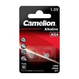 Батарейка AG4 / LR66 Alkaline * 2 Camelion (AG4-BP2)