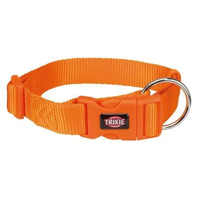 Нашийник для тварин Trixie Premium нейлон XS–S: 22–35 см/10 мм папайя (4053032019614)
