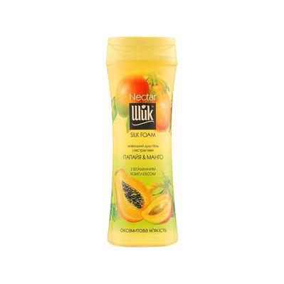 Гель для душу Shik Nectar Silk Foam Папая і манго 250 г (4820023368859)