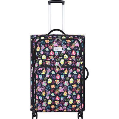 Валіза Bagland велика дизайн Сови 83 л. сублімація 45 (0037 (85808273)