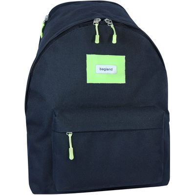 Рюкзак шкільний Bagland Stylish 24 л. чорний 1300 (0051866) (1052918394)