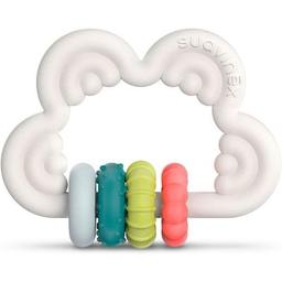 Прорезыватель Suavinex силиконовый с бряскальцем/мультицвет (401439)