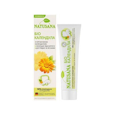Зубна паста Natusana Біо Календула 100 мл (4016369693773)