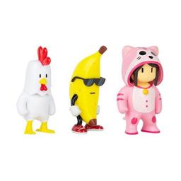 Фігурка Stumble Guys набір колекційних - Курча, Банан, Мяумер (SG2020-6)