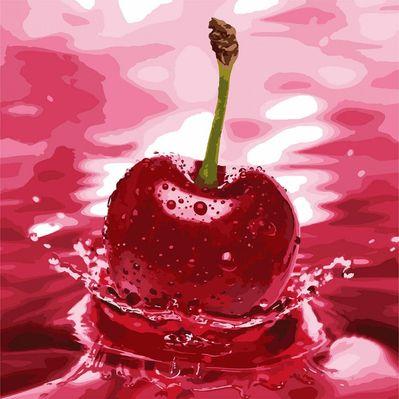 Картина по номерам Santi Черешня, 40*40 (954842)