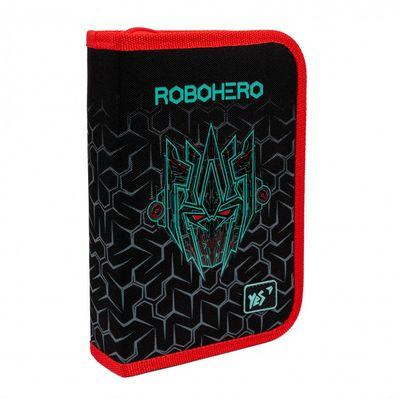 Пенал Yes Robohero HP-03 с клапаном (533571)