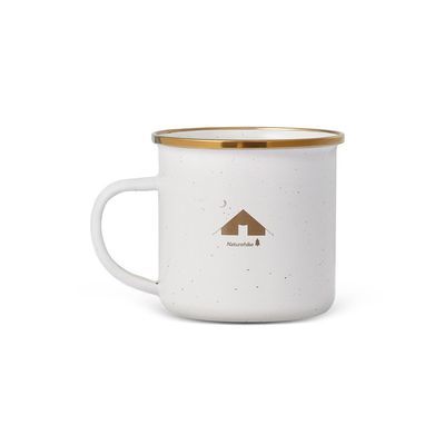 Чашка Naturehike CNK2300CW013 емальована біла (6976023923272)