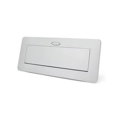 Розетка Voltronic J29L, дві розетки + 2*USB, напольна, висувна (21889)