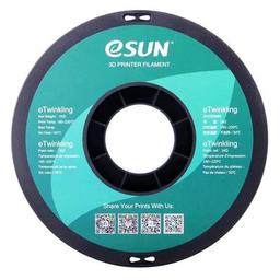 Пластик для 3D-принтера eSUN PLA eTwinkling 1кг, 1.75мм, orange (ETWINKLING175WO1)