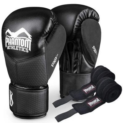 Боксерські рукавички Phantom Riot Pro Black 16 унцій (PHBG2540-16)