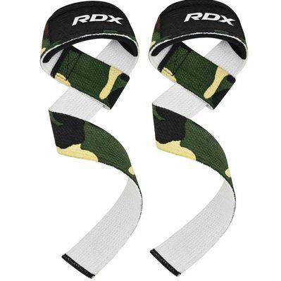 Кистьові лямки RDX W1 Gym Single Strap Camo Green Plus (WAN-W1CGN+)