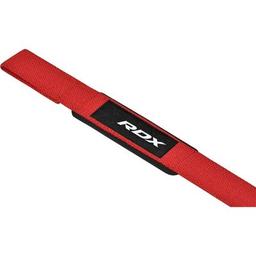 Кистьові лямки RDX W1 Gym Single Strap Red Plus (WAN-W1R+)