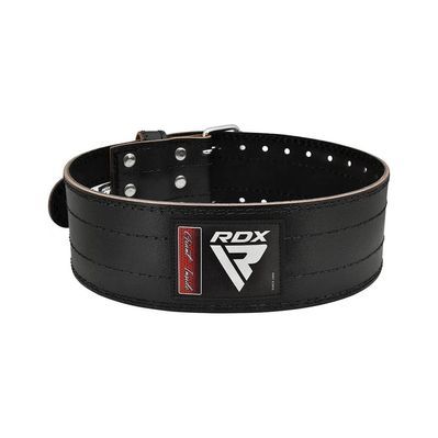 Атлетичний пояс RDX для пауерліфтингу RD1 шкіряний Black M (WPB-RD1B-M)