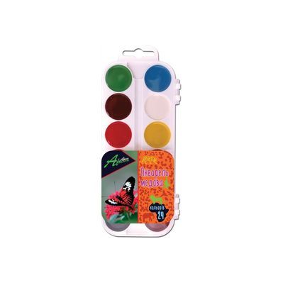 Акварельні фарби Economix Africa медові 24 кольорів (E60125)